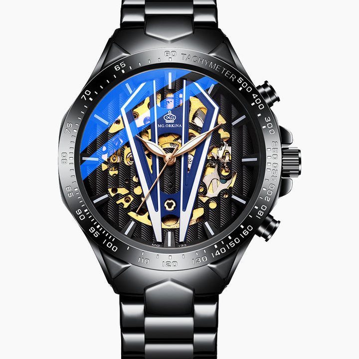 Orologio Meccanico Automatico Luminosa Scheletro 3D