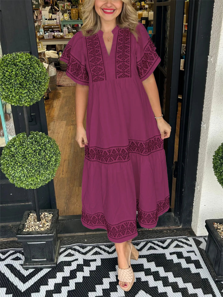 MAX - MAXI BOHO DRESS