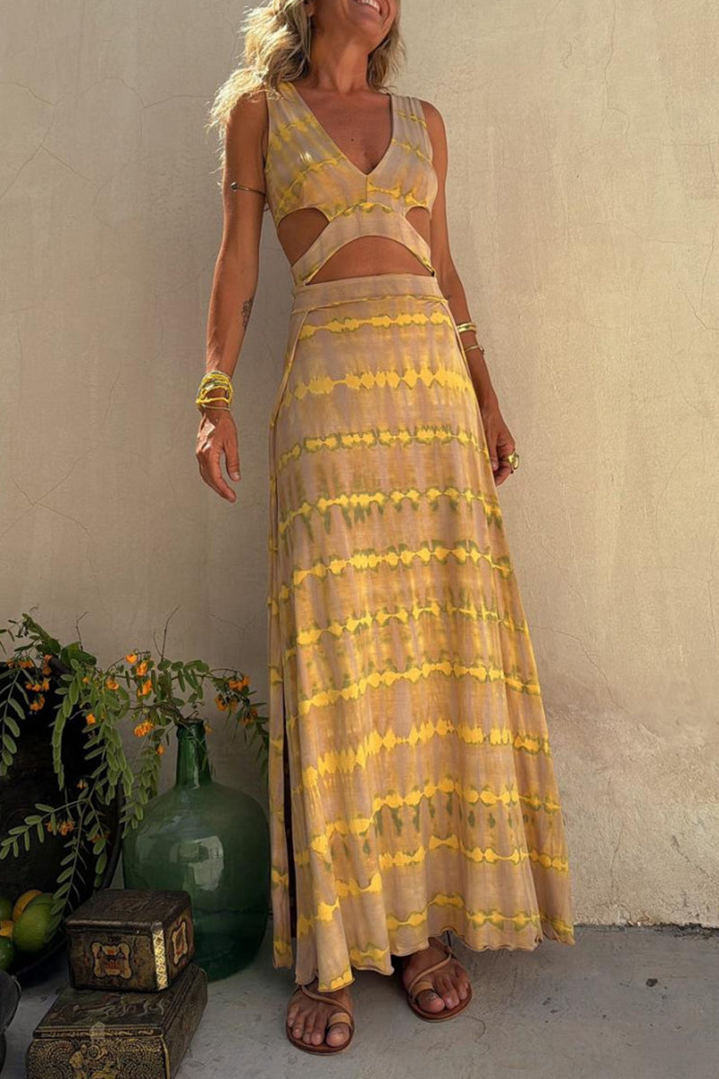 Dixie | Maxi Chic con Cut-Out