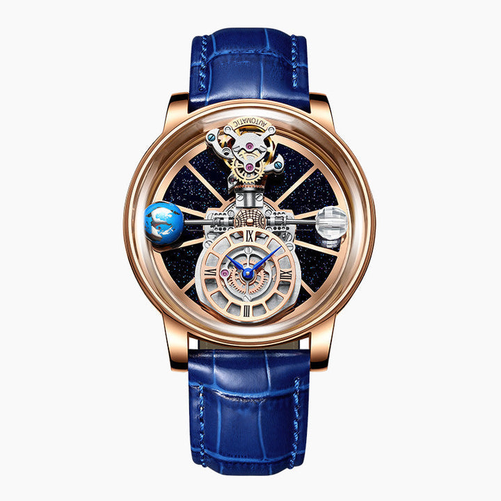 Orologio Skeleton Celestial Flywheel