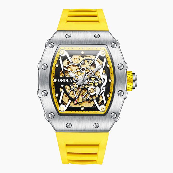 Orologio Meccanico Automatico Skeleton Impermeabile