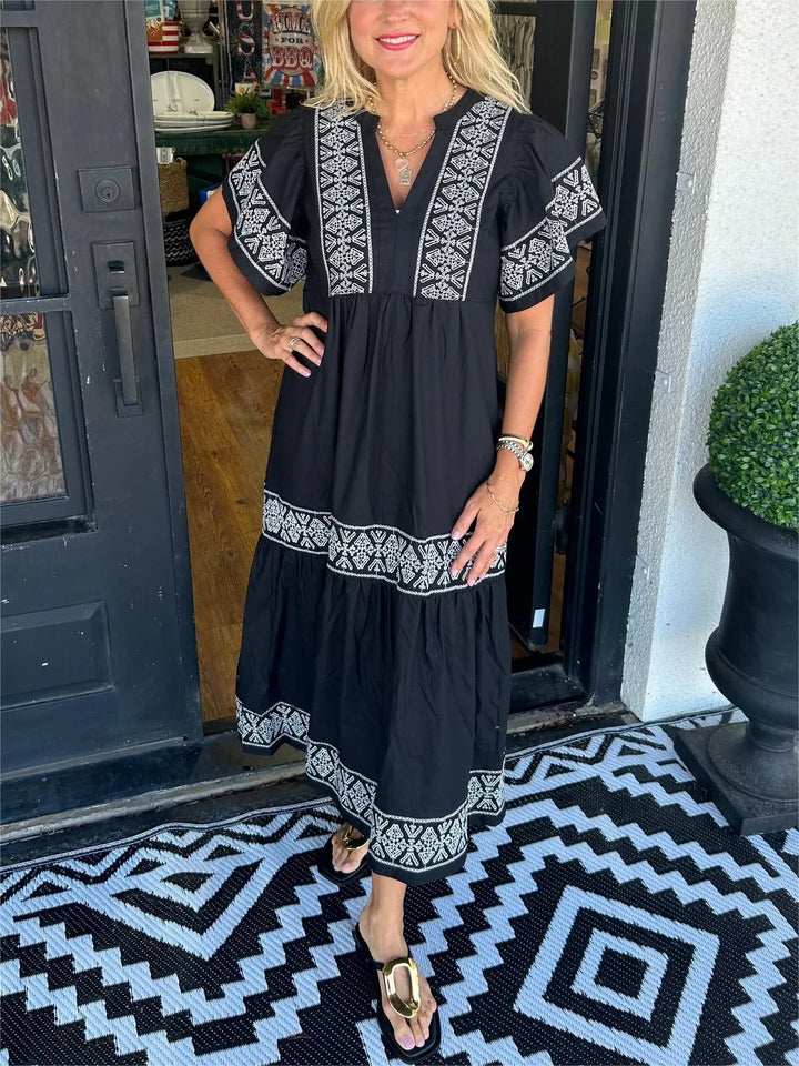 MAX - MAXI BOHO DRESS