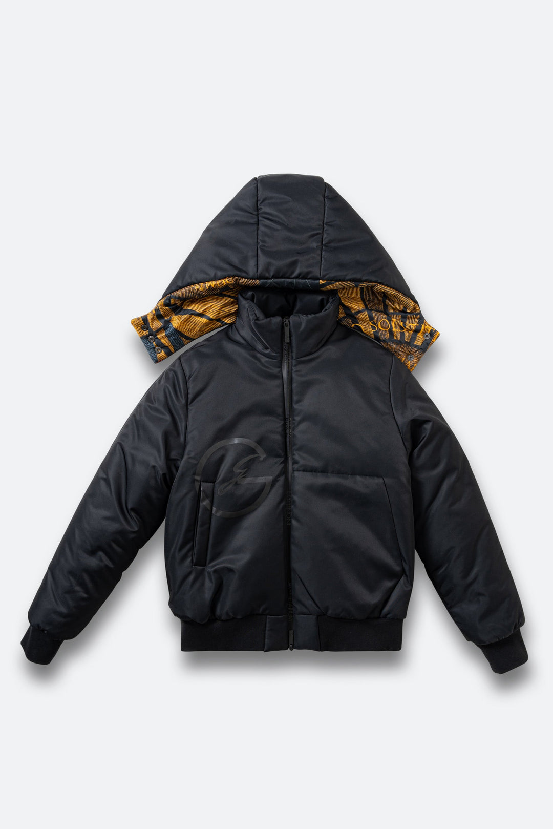 Demano™ Bomber with Hood in Technical Fabric