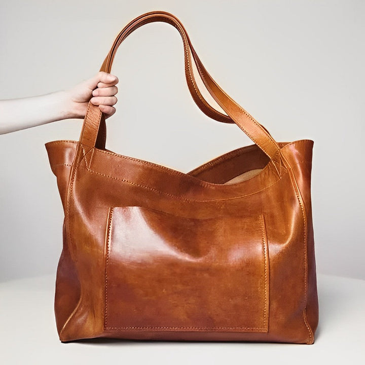 Marlies™|Vintage Leather Shoulder Bag