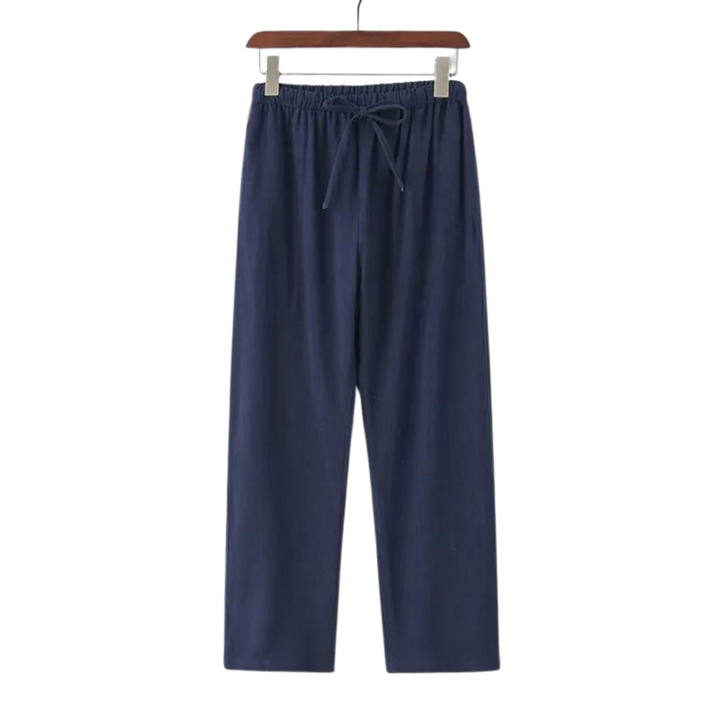 Fez - Pantaloni in Lino (Vestibilità Oversized)