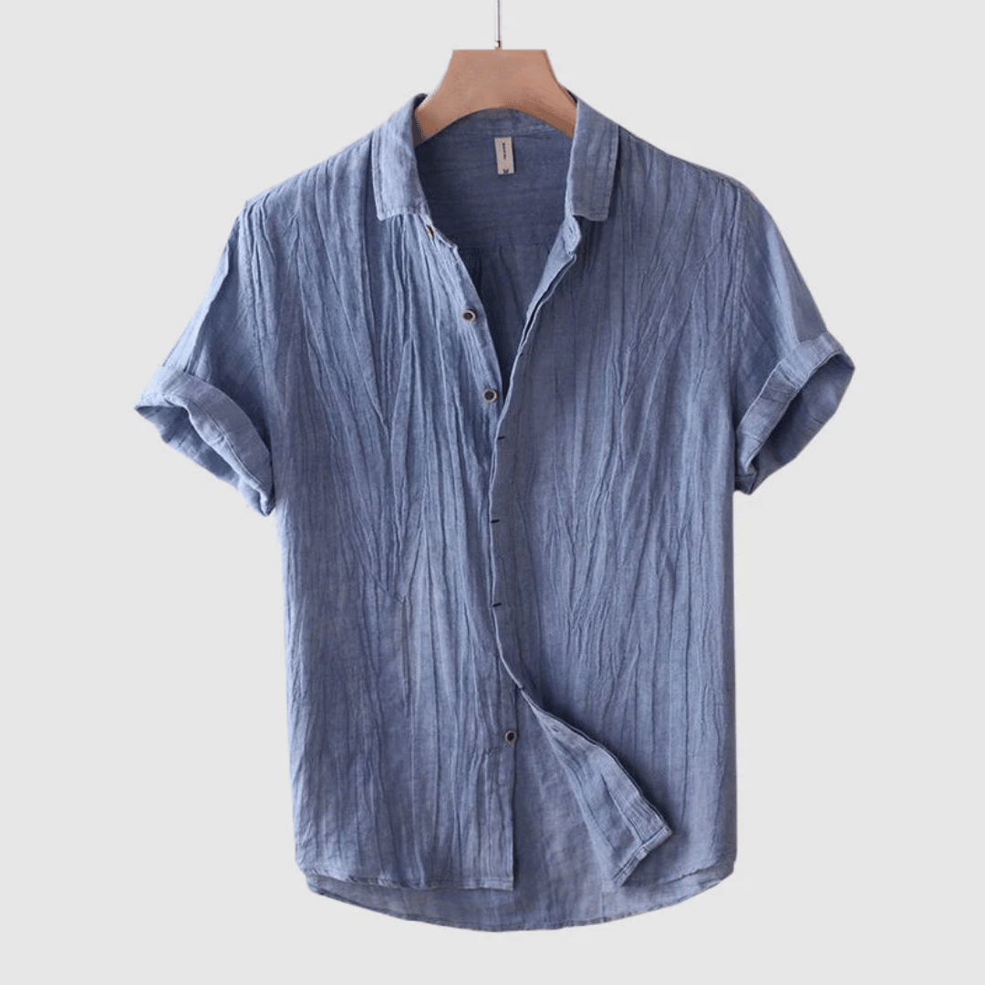 Wellington™ | Camicia in Lino a Maniche Corte