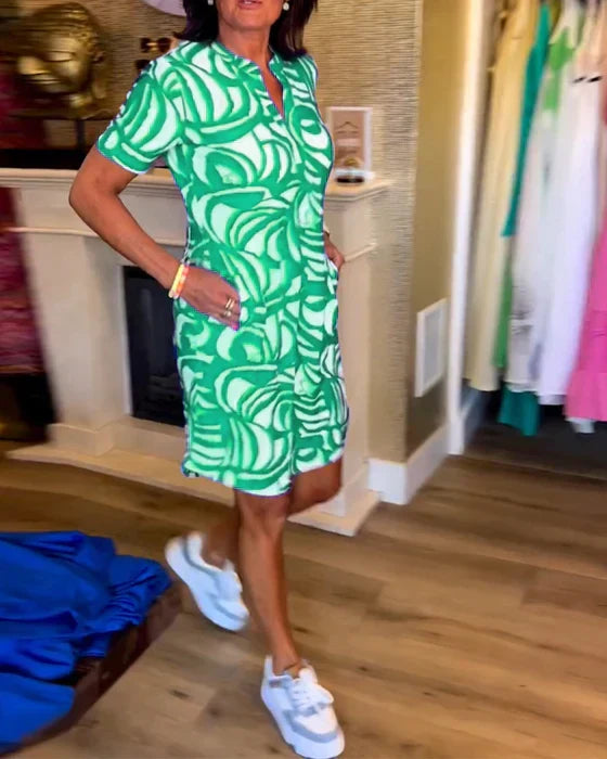 RHONDA - COLORFUL DRESS