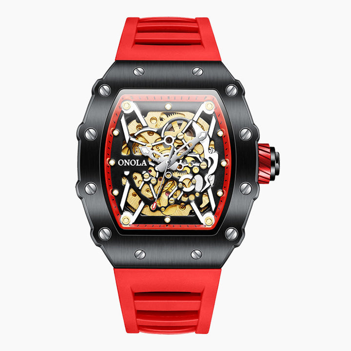 Orologio Meccanico Automatico Skeleton Impermeabile