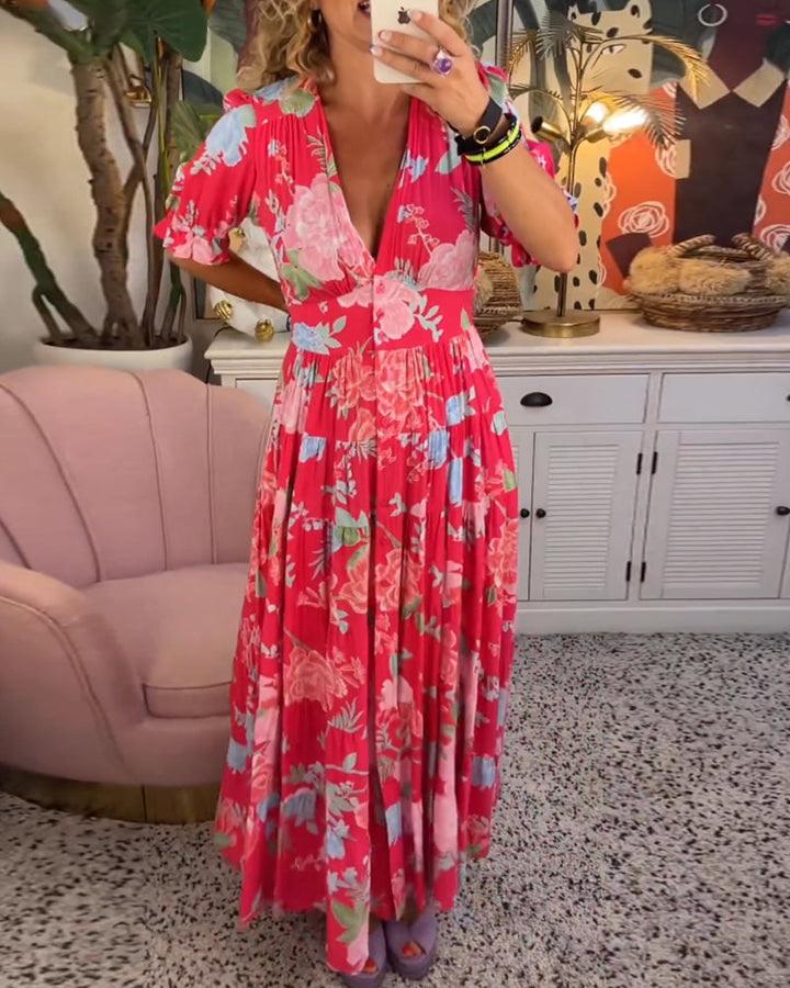 CHERYL - FLORAL DRESS