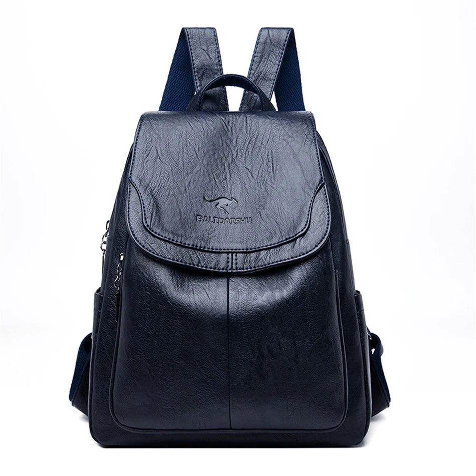 Willemina™|Anti-Theft Leather Backpack