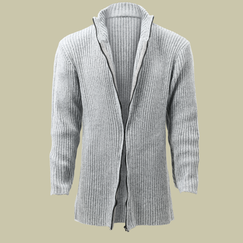 Cardigan Maglione a Collo Alto da Uomo a Righe Lunghe 70689538Z