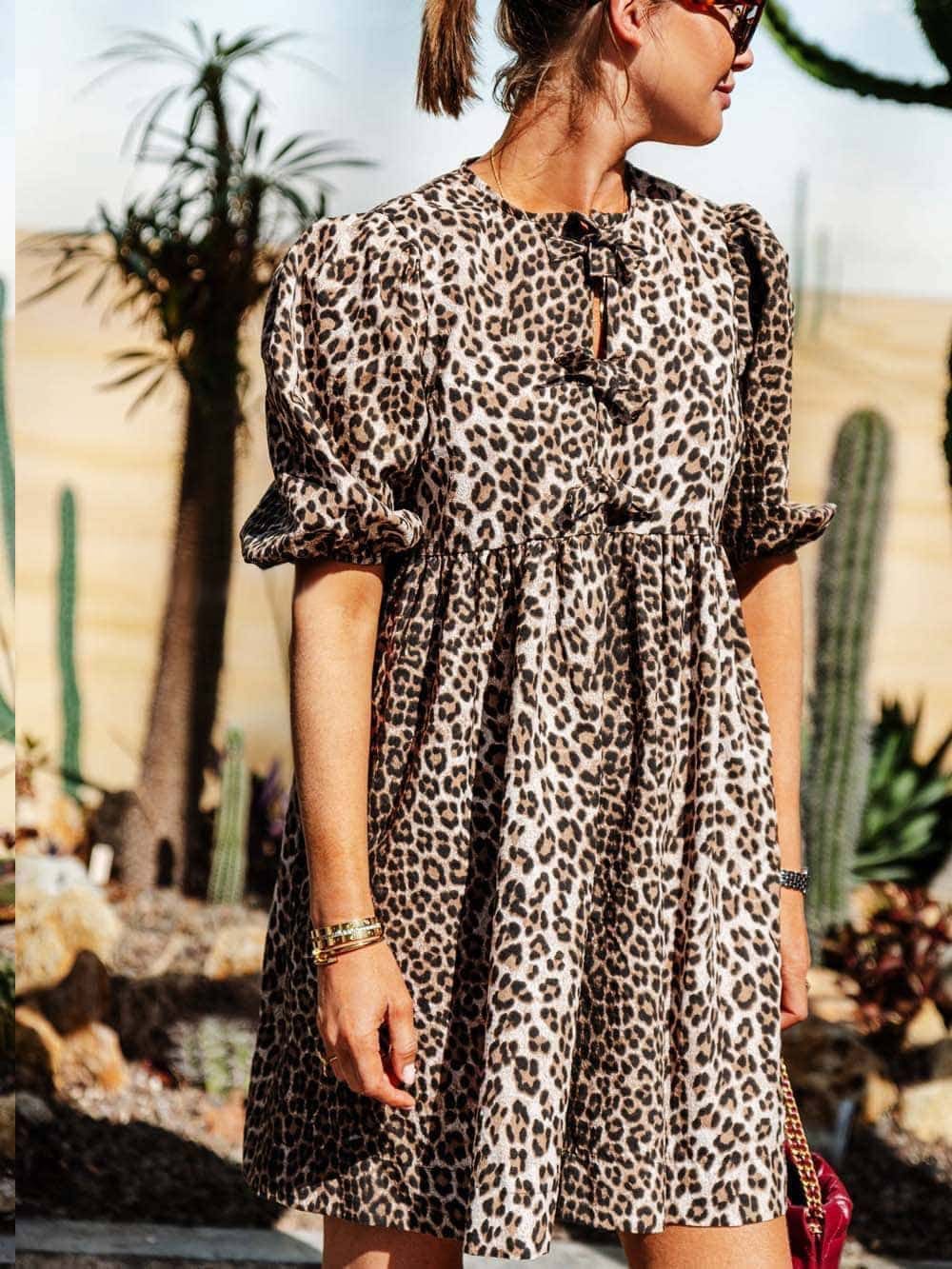 HANNAH - LEOPARD DRESS