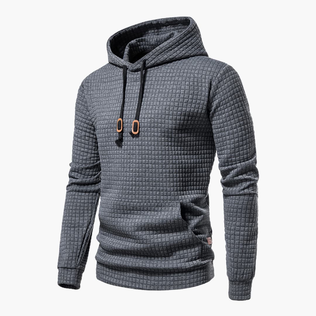 Demano Uomo Pullover Manica Lunga Coulisse Felpe con Cappuccio