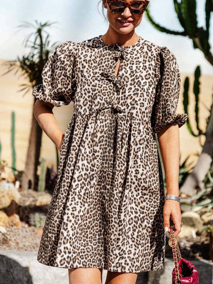 HANNAH - LEOPARD DRESS