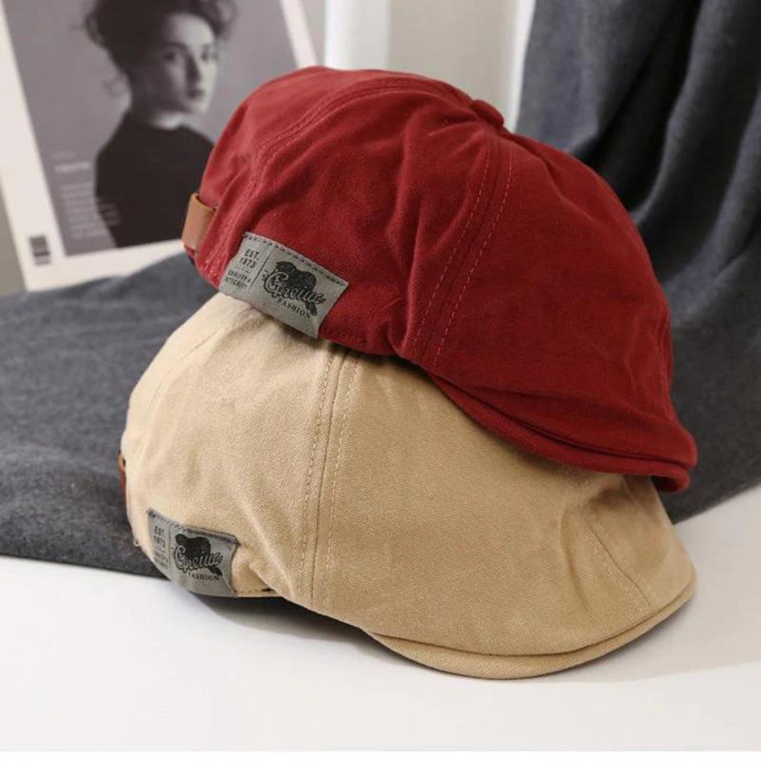 Demano™ Vintage Urban Newsboy Cap - Adjustable Hat 