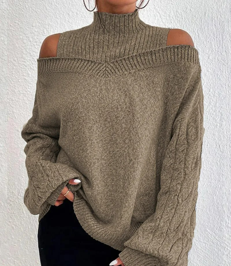 Elke™ - Pullover Off-Shoulder