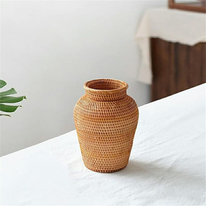 Vaso Intrecciato in Rattan