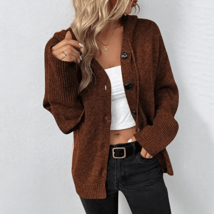 Brittan | Cardigan in maglia con bottoni