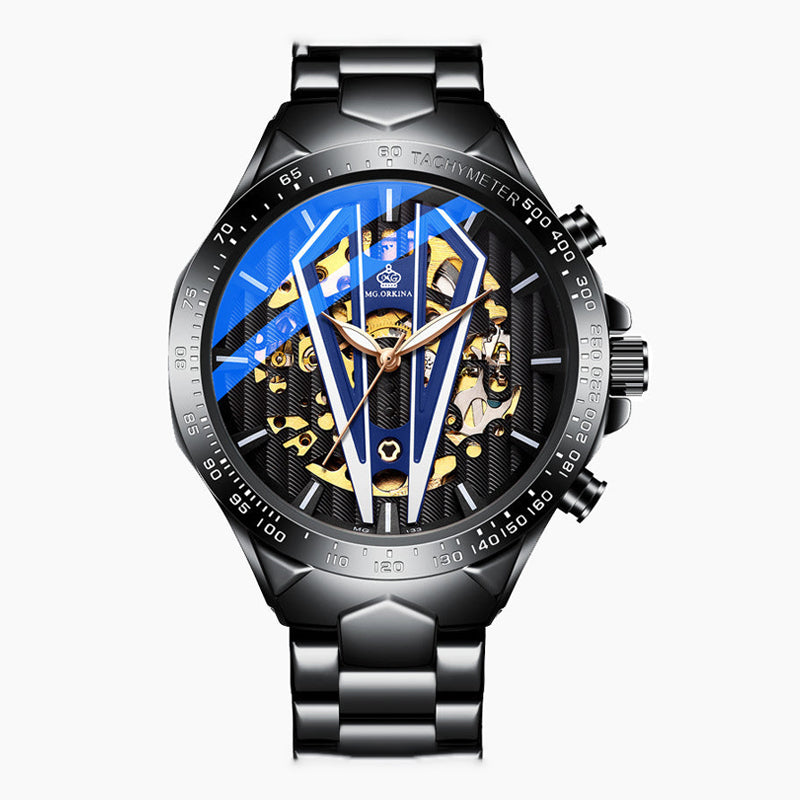 Orologio Meccanico Automatico Luminosa Scheletro 3D