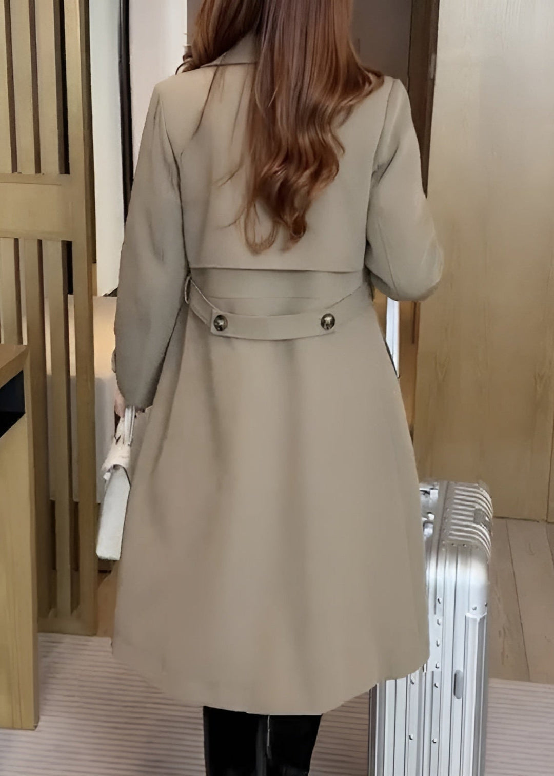 Chloe | Cappotto Trench Elegante e Caldo