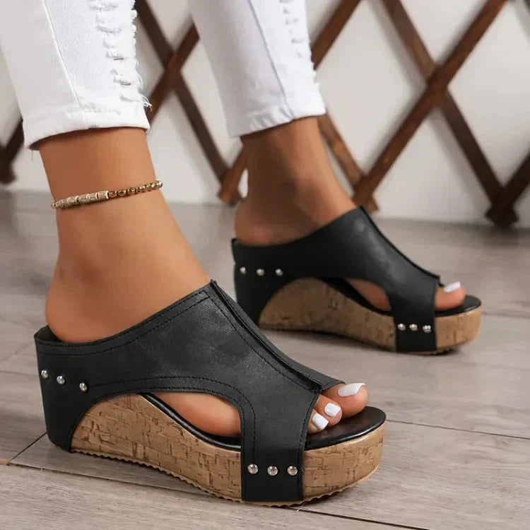 Luna™ | Sandali Wedge Ortopedici Eleganti