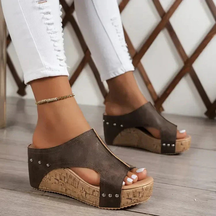 Luna™ | Sandali Wedge Ortopedici Eleganti