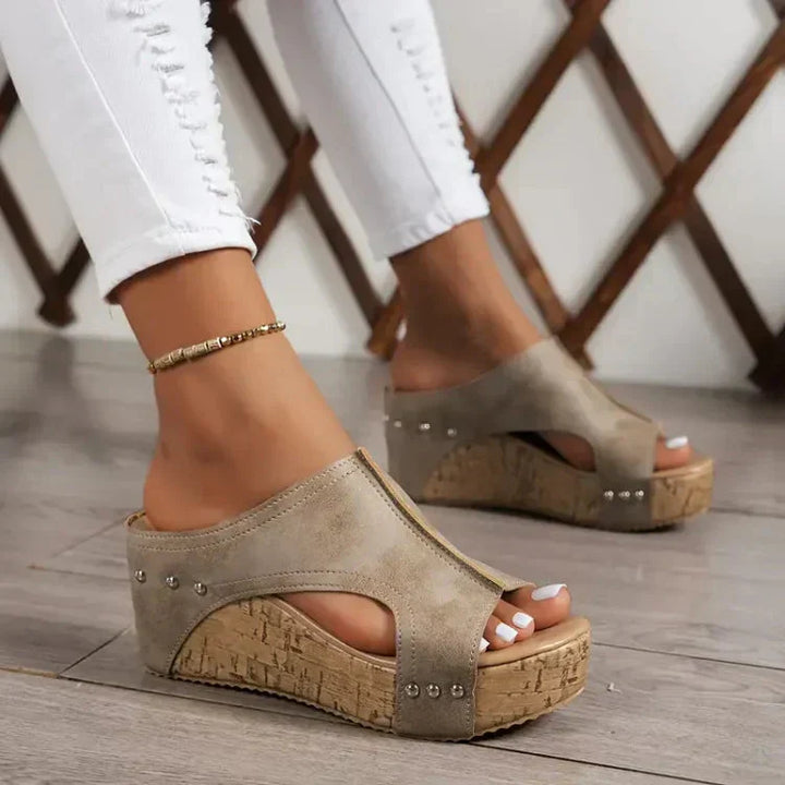 Luna™ | Sandali Wedge Ortopedici Eleganti