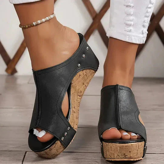 Luna™ | Sandali Wedge Ortopedici Eleganti