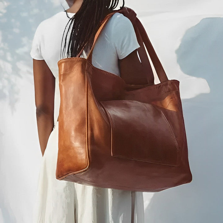 Marlies™|Vintage Leather Shoulder Bag