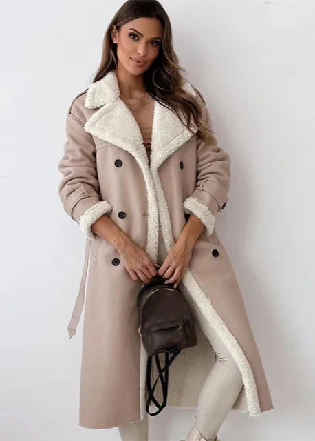 Isabella | Cappotto Elegante in Pelle