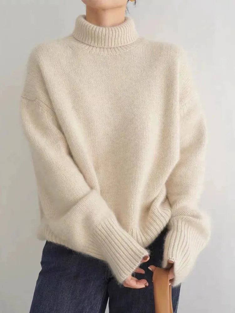 Demano™ | Wool turtleneck sweater 