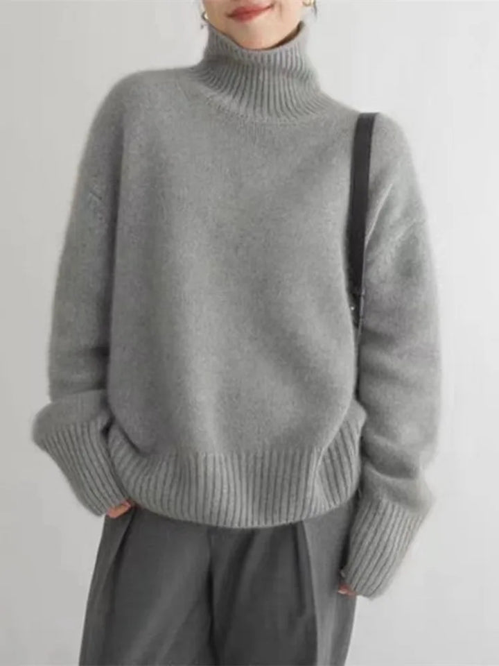 Demano™ | Wool turtleneck sweater 