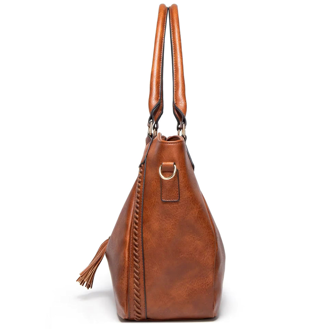 Nellie™ | Elegant, Versatile and Practical Leather Bag