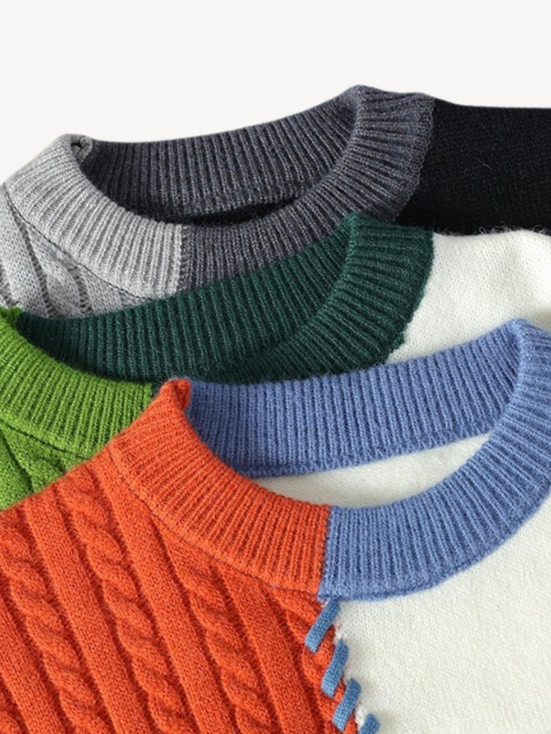 Demano™ - Maglione in Maglia di Design