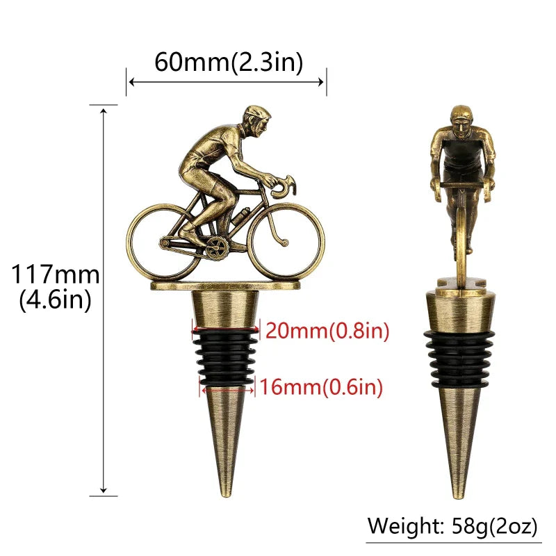 Tappo per Bottiglia Ciclista