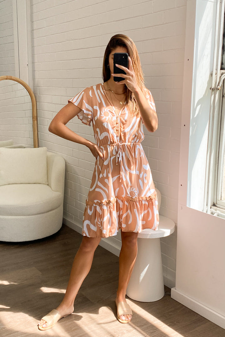 Demano Printed Dress