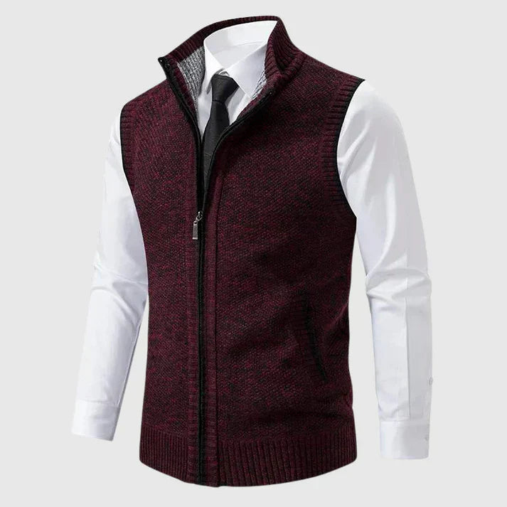 Louis™ | Gilet in Maglia con Zip Elegante