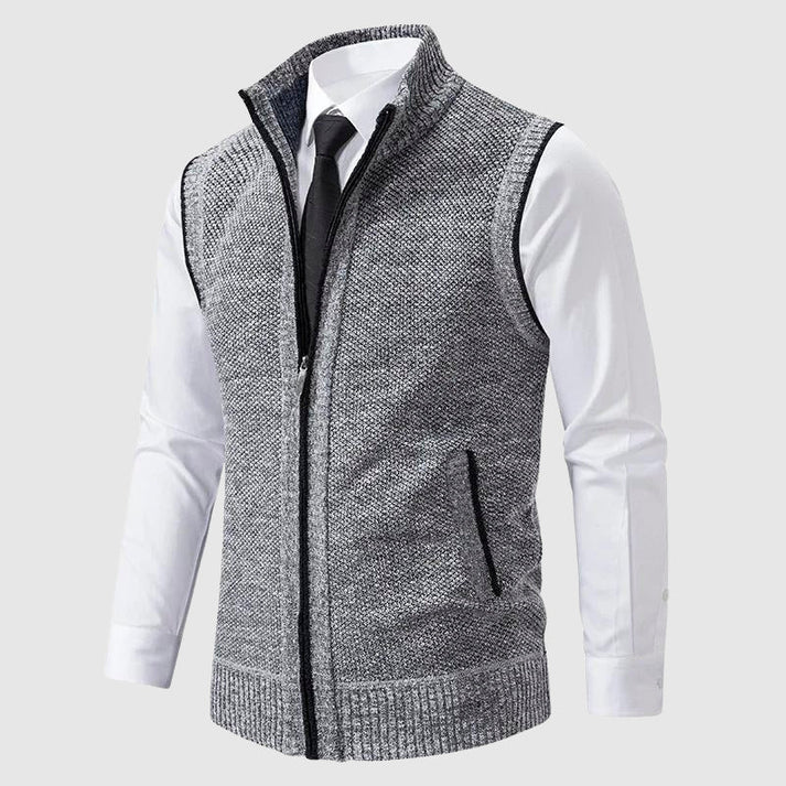 Louis™ | Gilet in Maglia con Zip Elegante