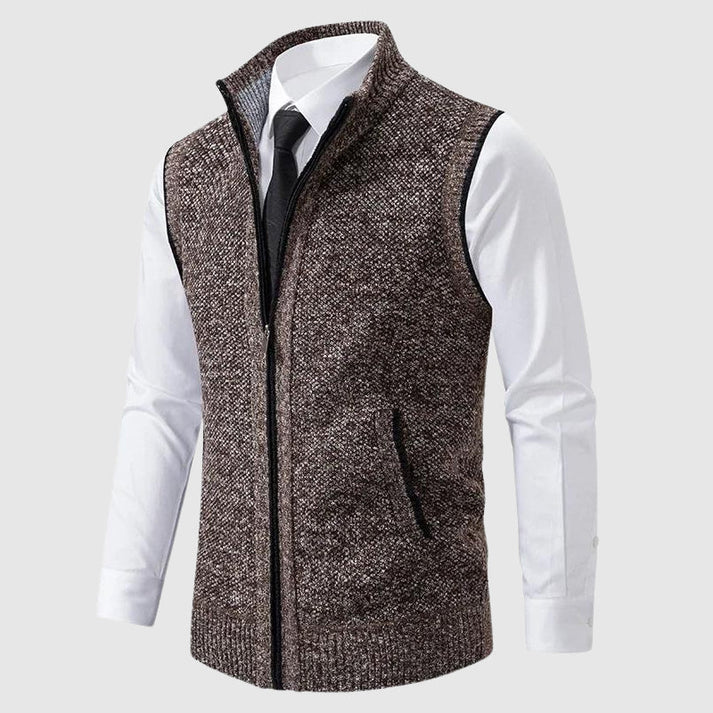 Louis™ | Gilet in Maglia con Zip Elegante