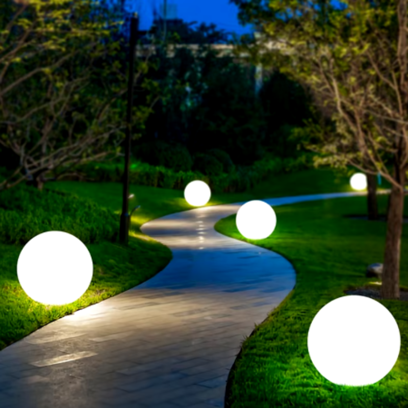 Luci a Sfera da Giardino Impermeabili