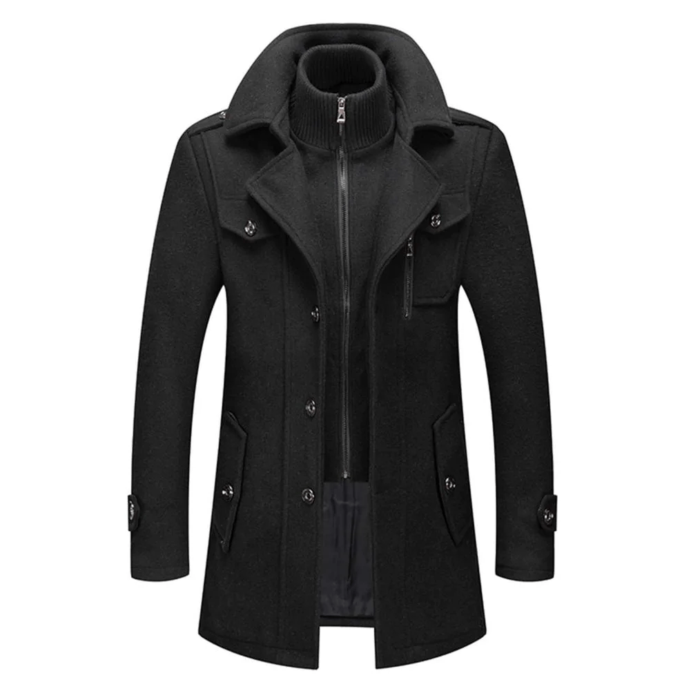 Alfred™ | Cappotto lungo elegante per uomo invernale