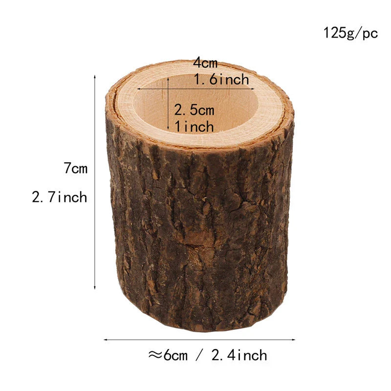 Portacandele in Legno