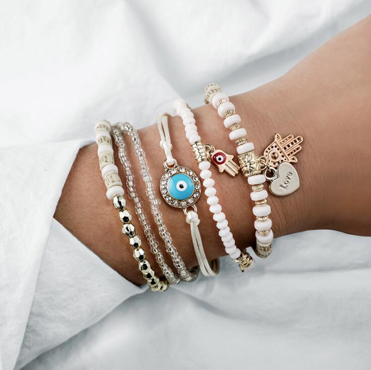 Bracciale Hamsa Bundle