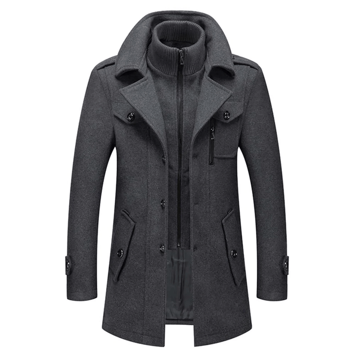 Alfred™ | Cappotto lungo elegante per uomo invernale