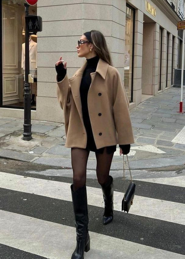 Lizzy  | Cappotto in Lana Classico e Oversized