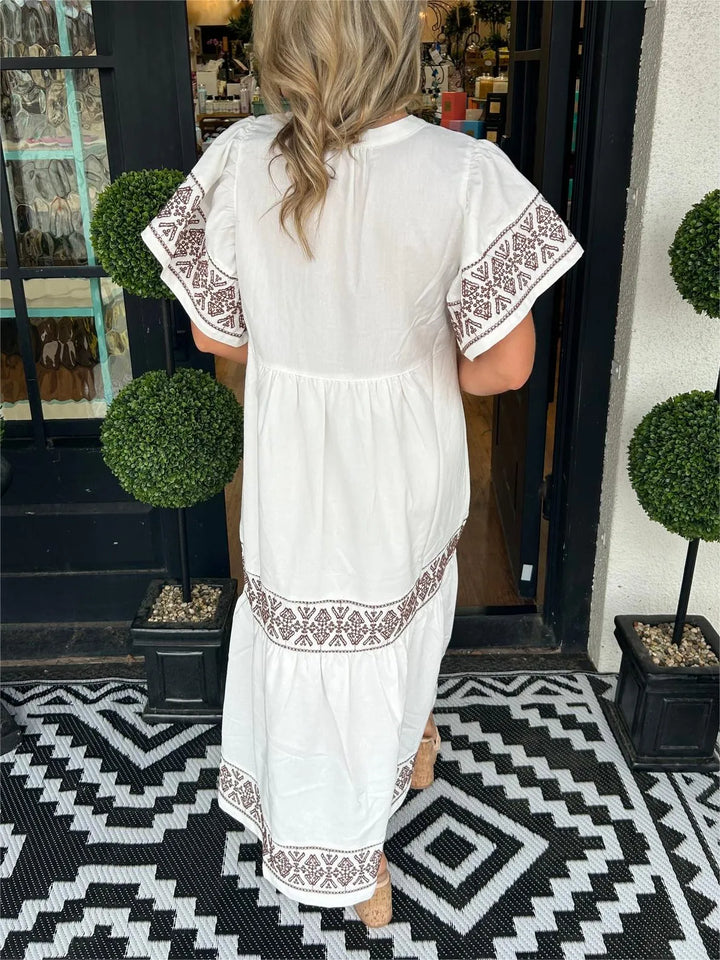 MAX - MAXI BOHO DRESS