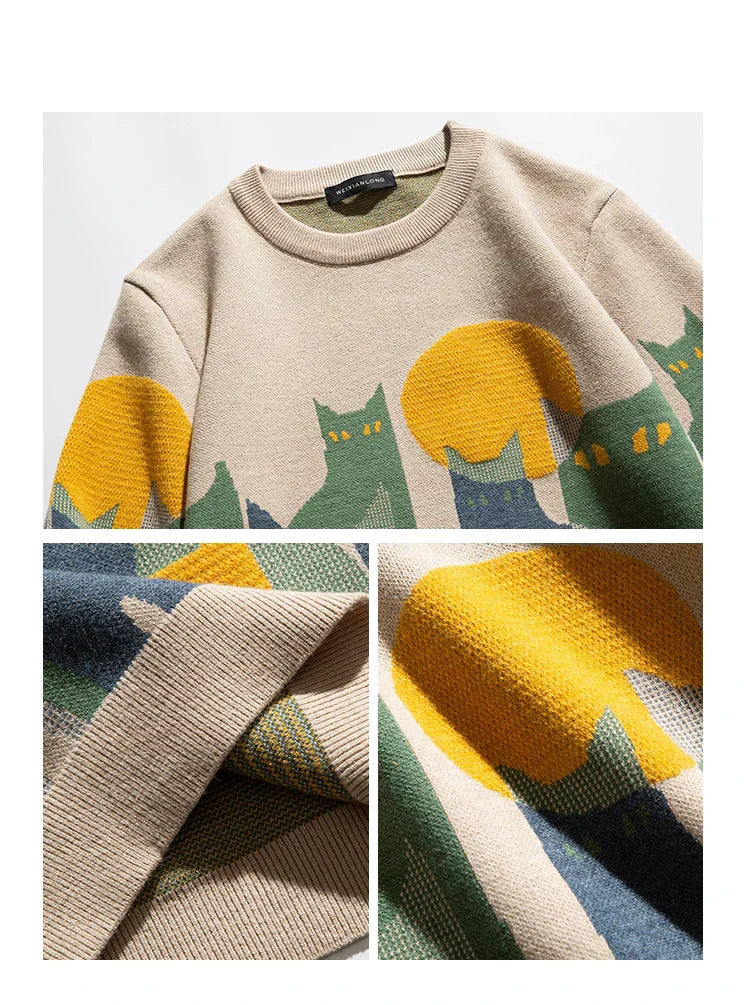 Demano | Maglione gatto unisex