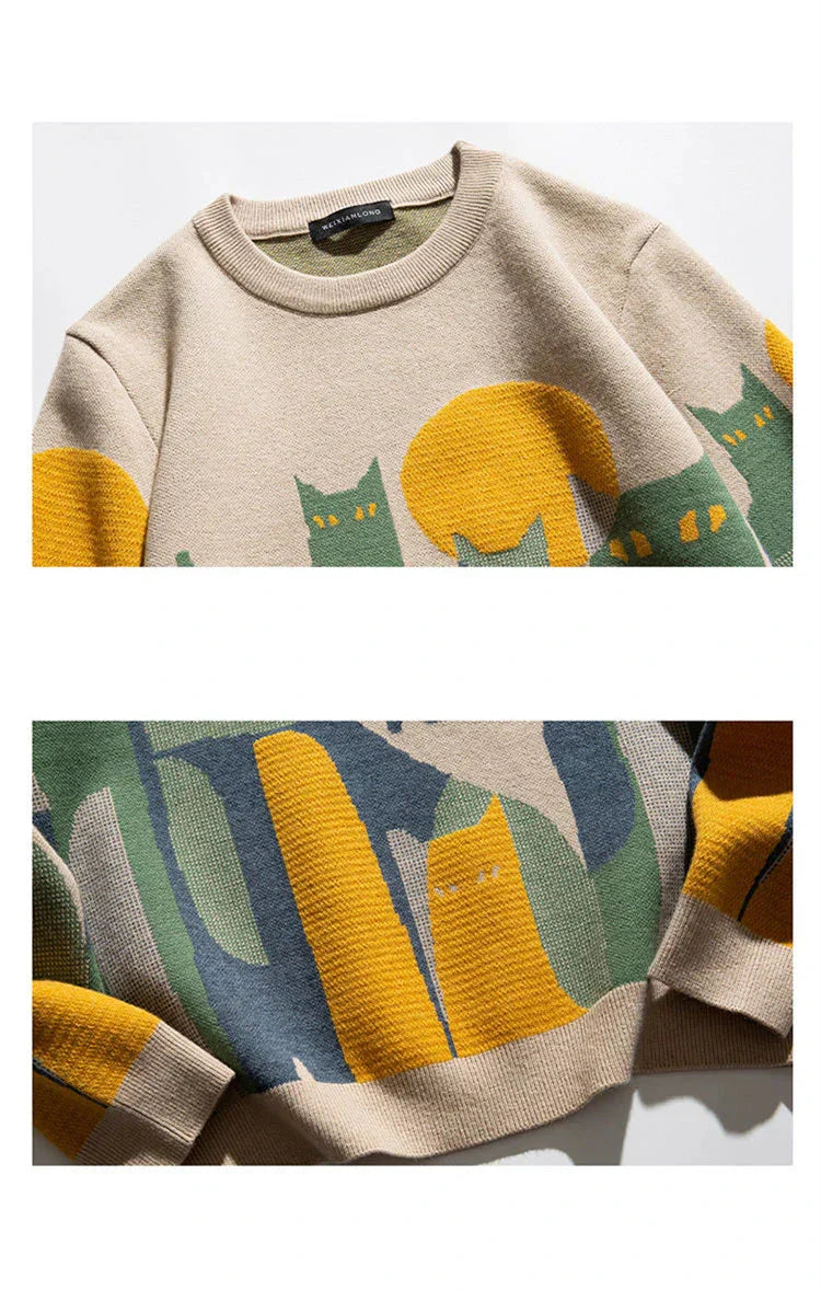 Demano | Maglione gatto unisex