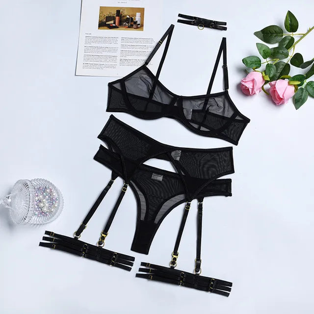 Demano™ | 4-piece lingerie set