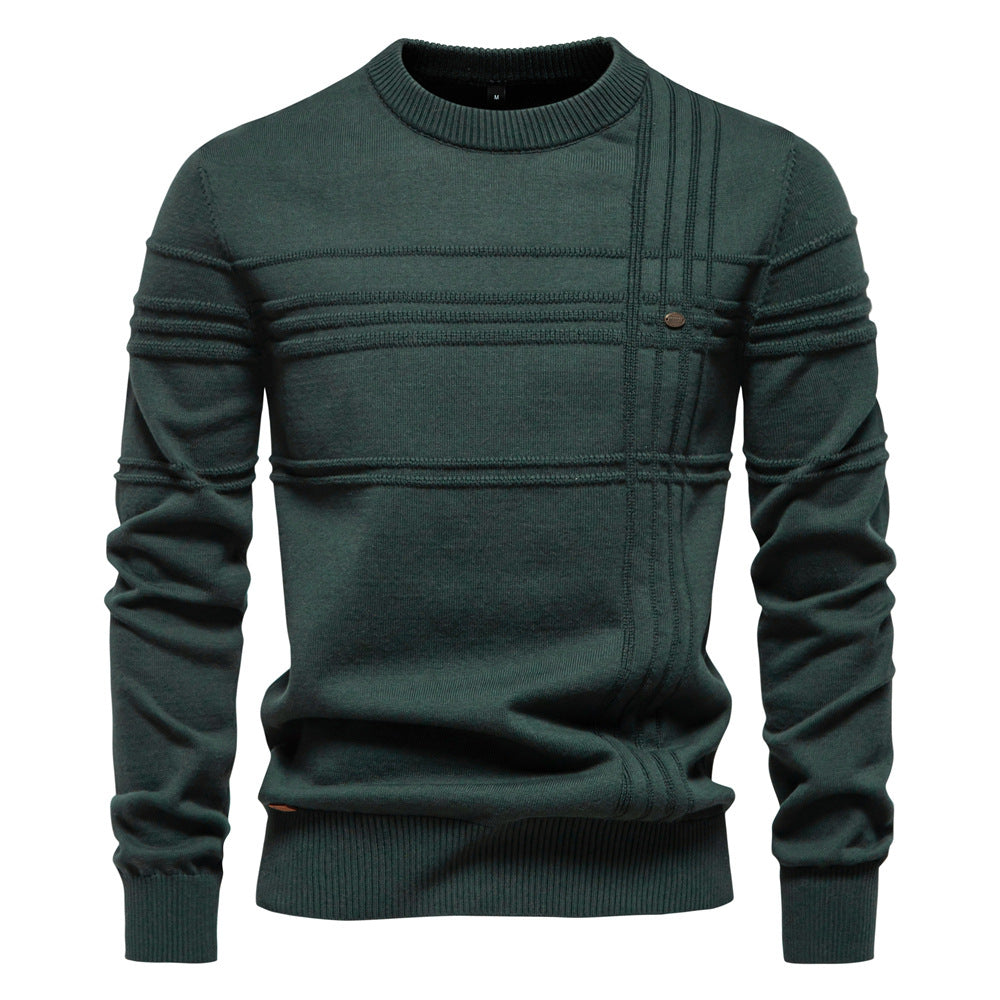 Levron | Maglione con Motivo a Righe